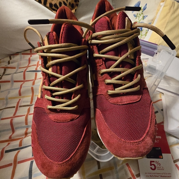 ACICS GEL-LYTE 3  RED SUEDE - Picture 12 of 14